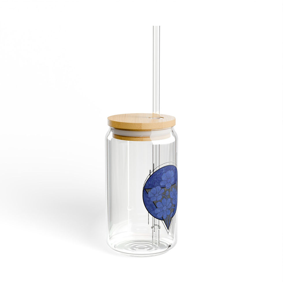 Thumbnail: Glass Cup in "Midnight"