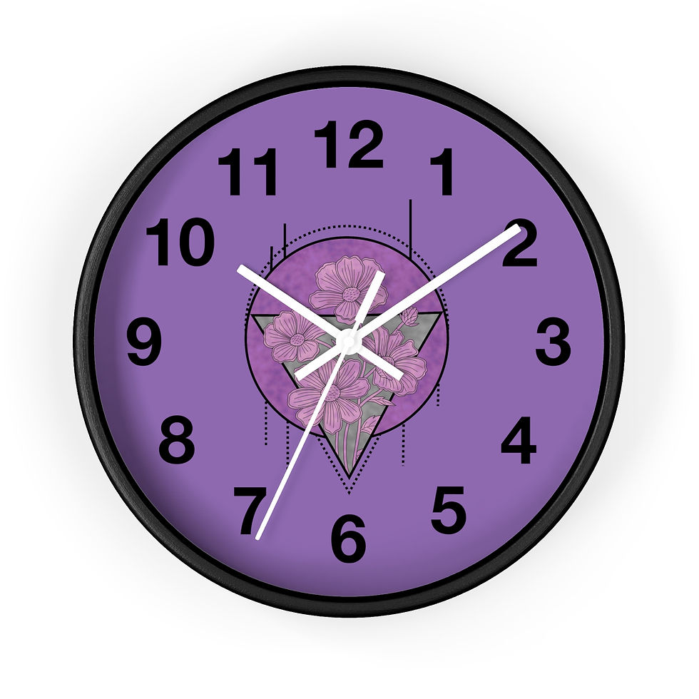 Thumbnail: Wall Clock in "Bubblegum"