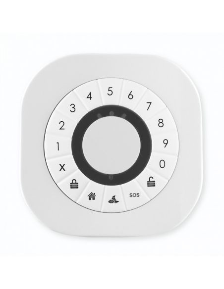 Clavier sans fil Zigbee 3.0 FRIENT et lecteur RFID élégant