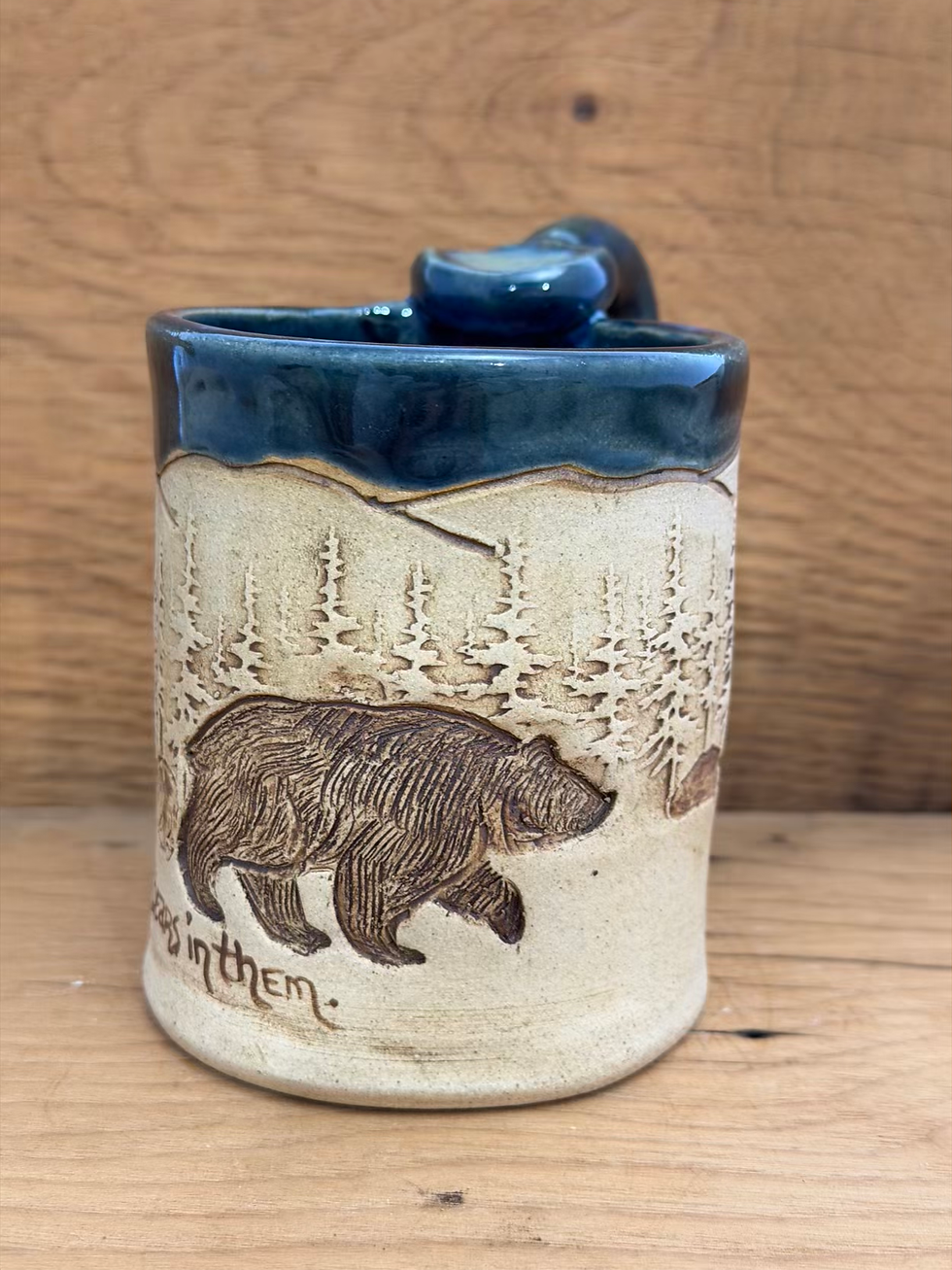 Thumbnail: The Mountains need bears in them. Mug 20 oz
