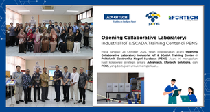 Opening Collaborative Laboratory: Industrial IoT & SCADA Training Center di PENS