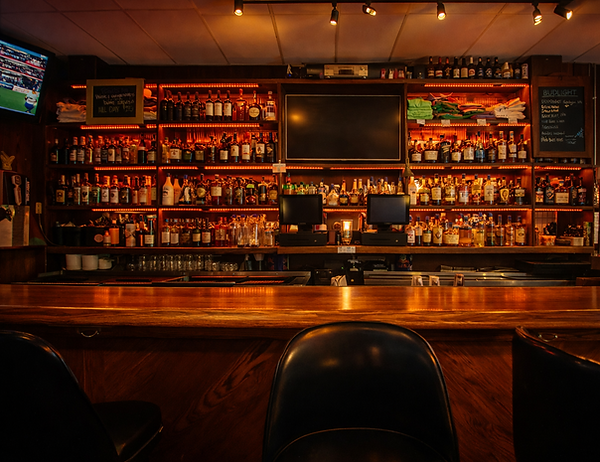 Milano’s dive bar interior Winchester VA