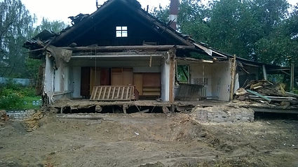 Снос частного дома под ключ