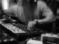 DJ Mixing B & W