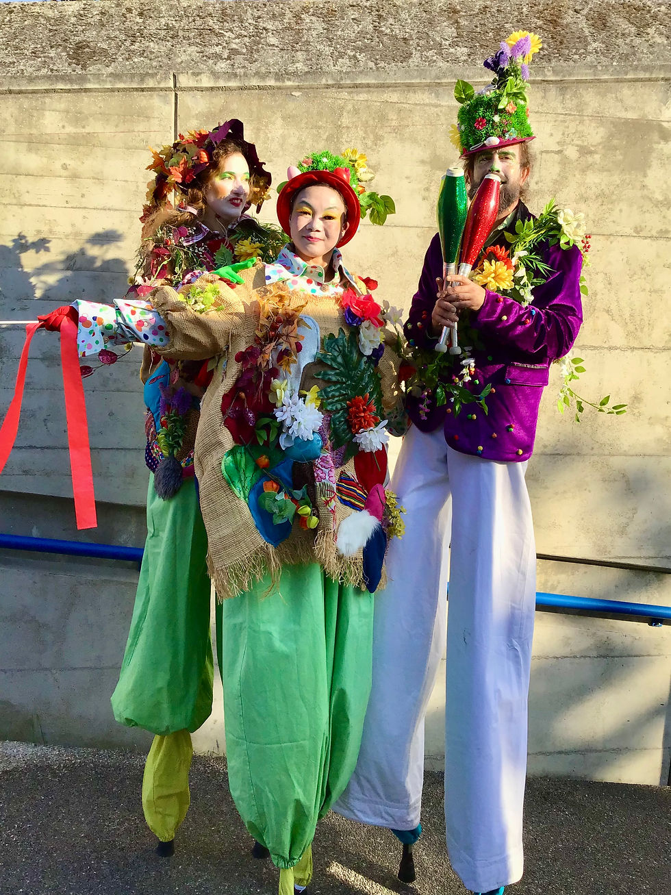 Famille Fleurs Hippies !