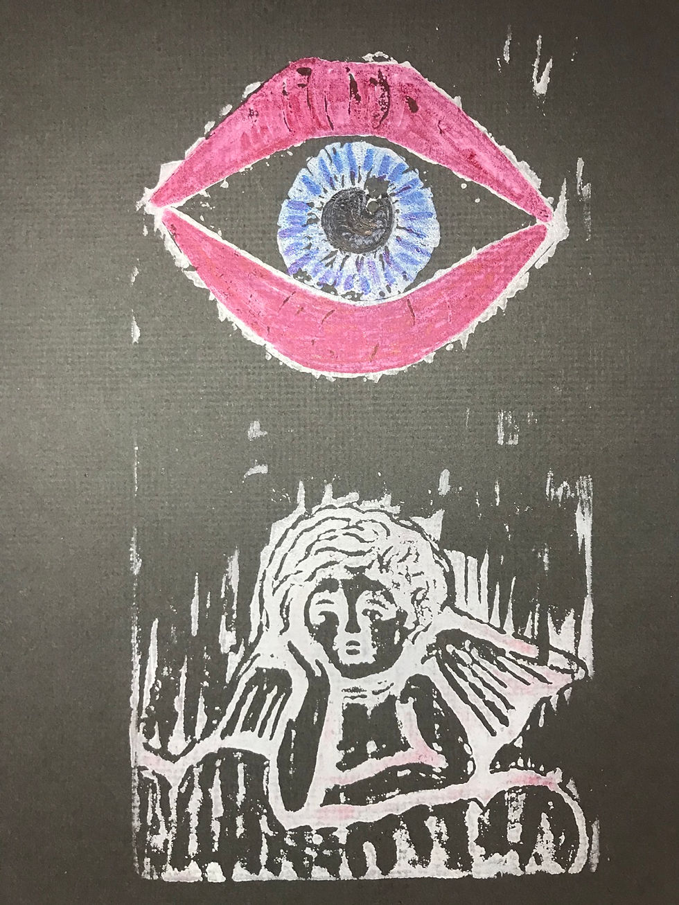 woodcut relief prints
