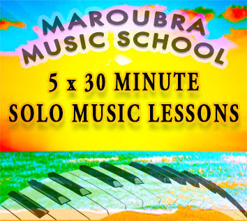5 x 30 min Solo Lessons
