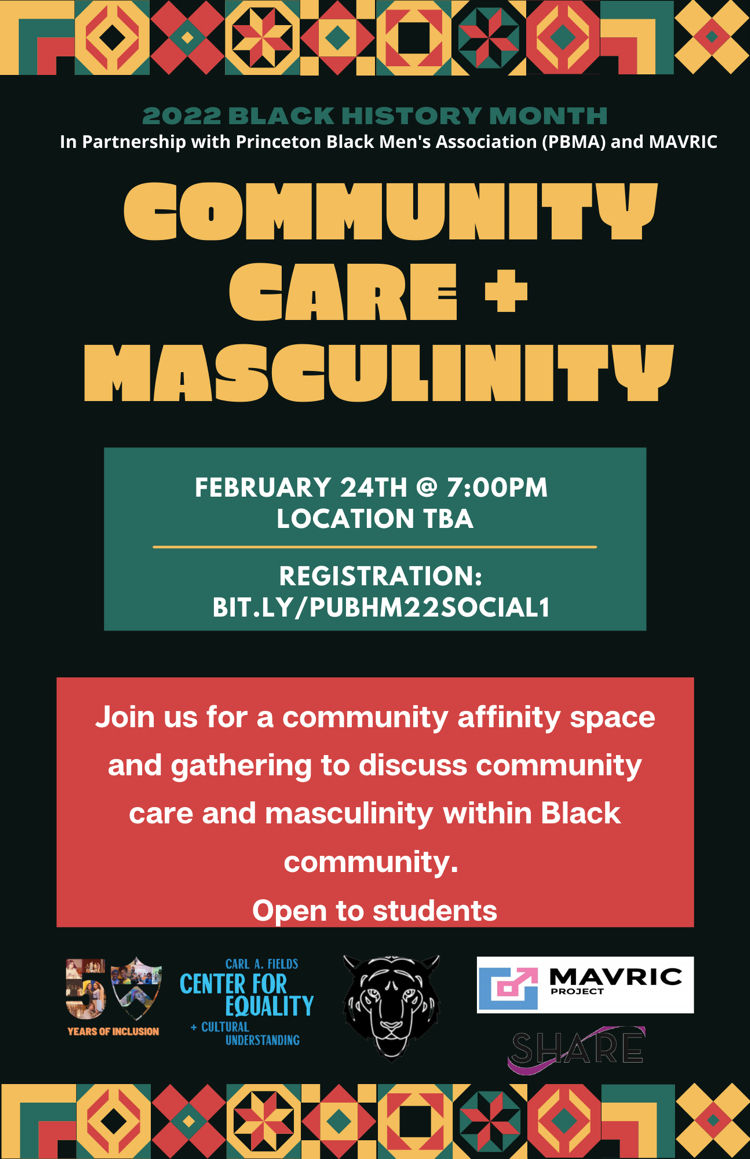 Black History Community Care + Masculinity Dialogue
