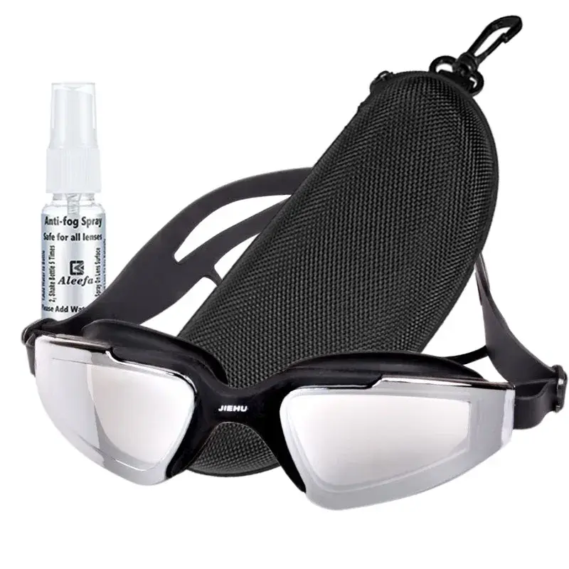 Thumbnail: Myopia Prescription Swimming Goggles  Girls  Glasses Waterproof Anti-Fog Swim 