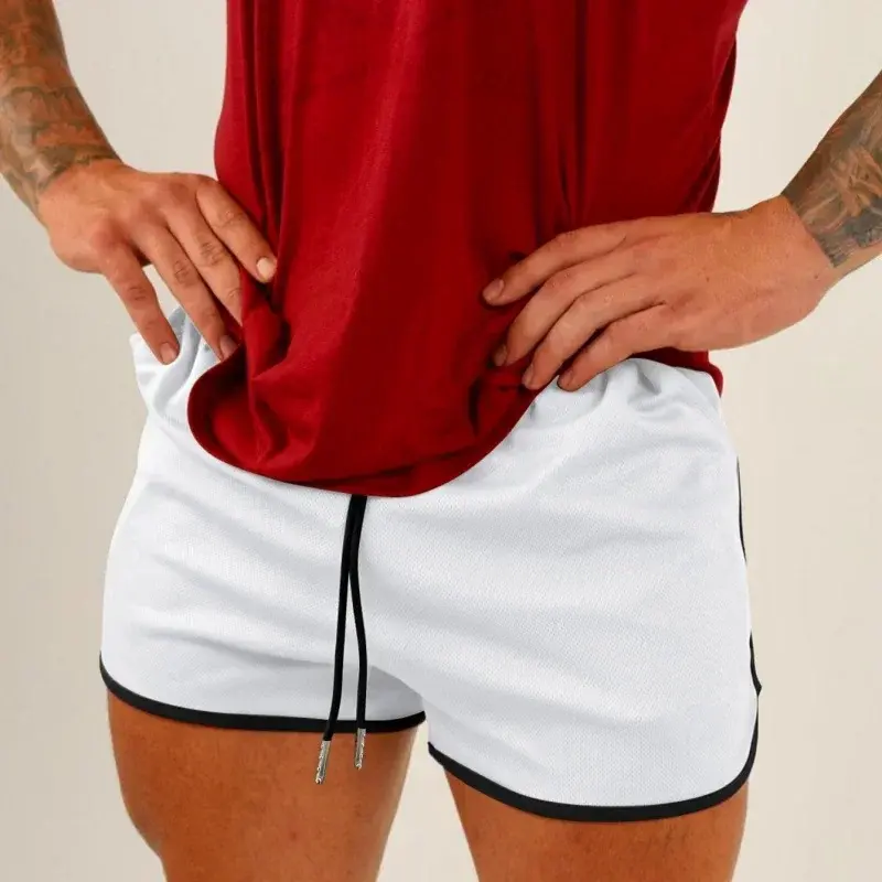 Thumbnail: Summer Beach Fitness Shorts Men Running Training Short Pants Casual Athletics