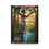 Thumbnail: Stained Glass Woman & Animals Hardcover Journal | Matte
