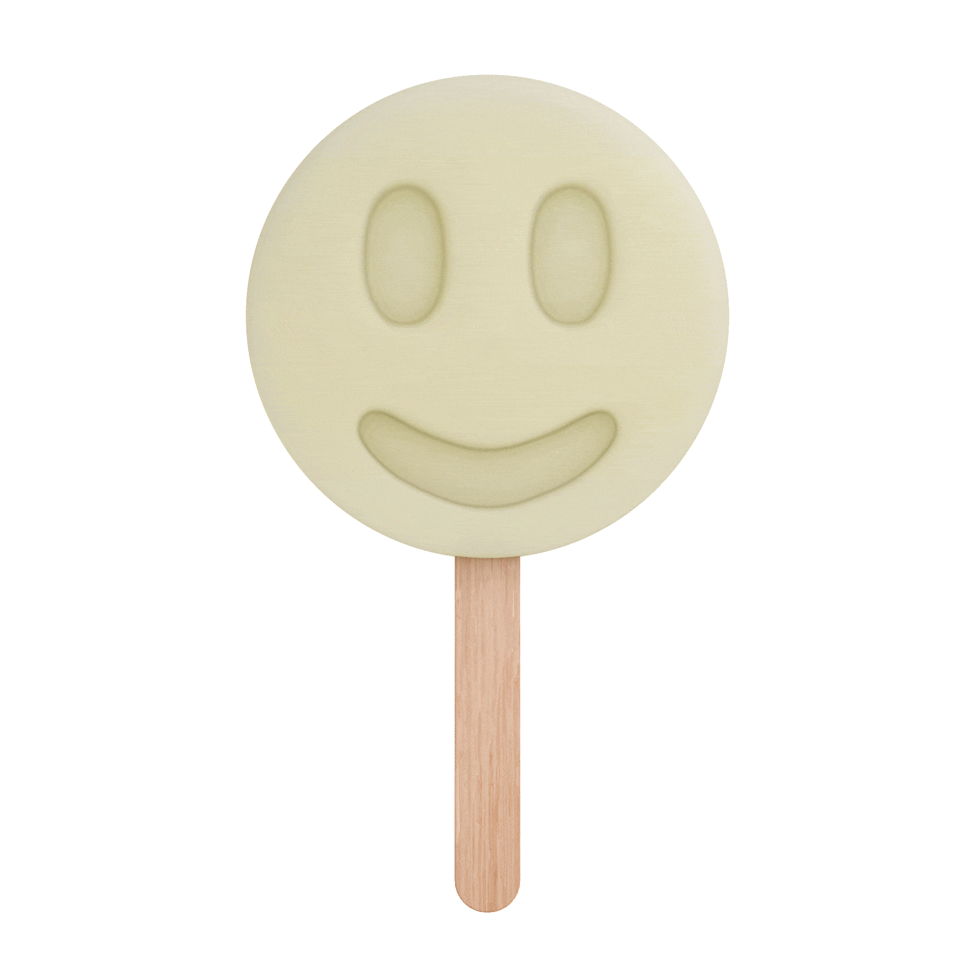 Light green popsicle rotating