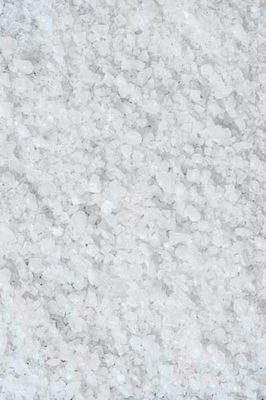 Close up of salt crystals