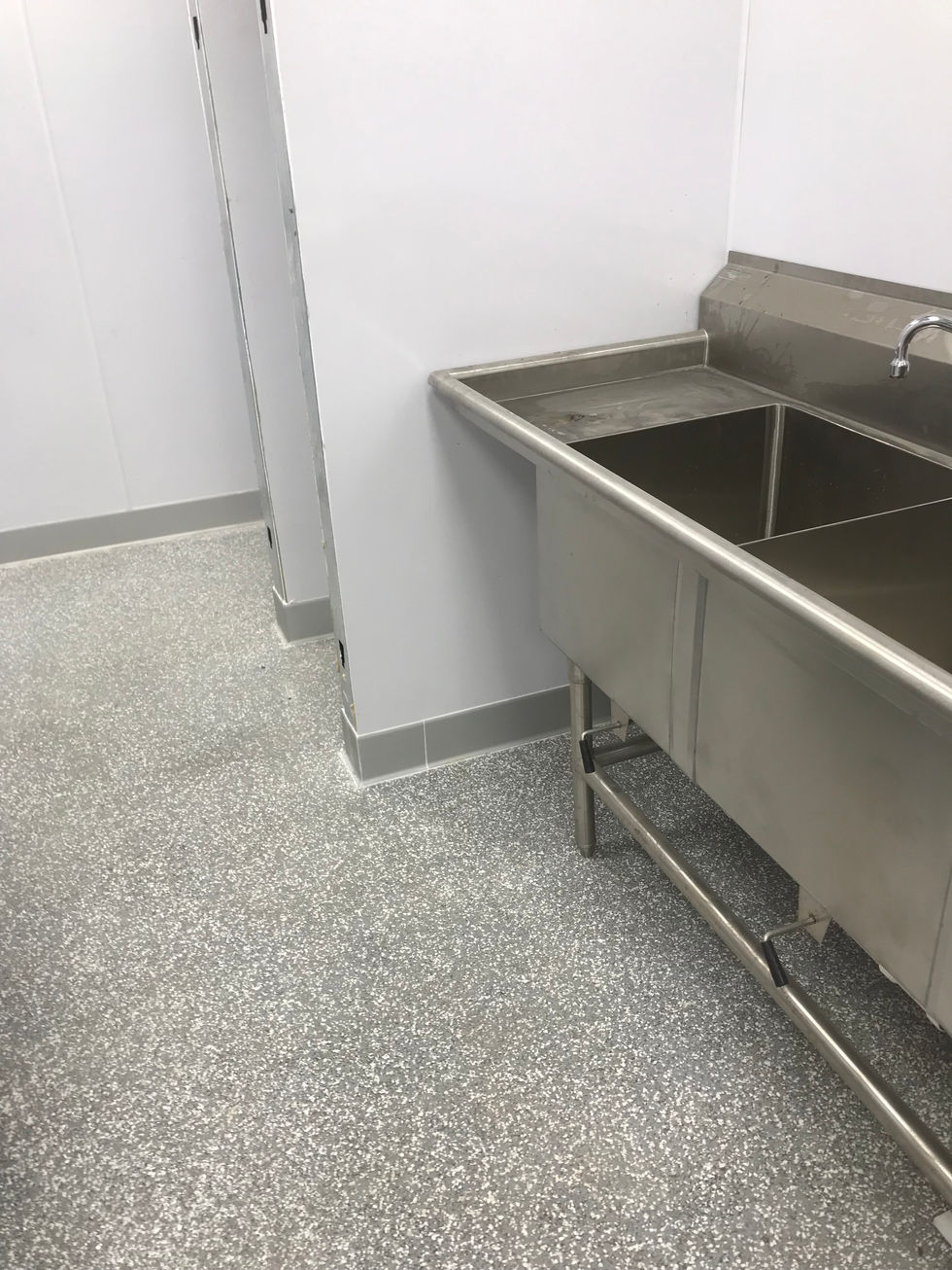 Commercial Kitchen Epoxy Flooring by All Innovative Concrete