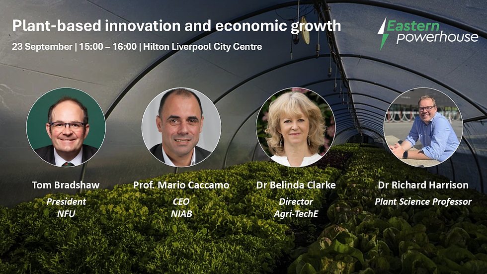 Plant-based innovation and economic growth