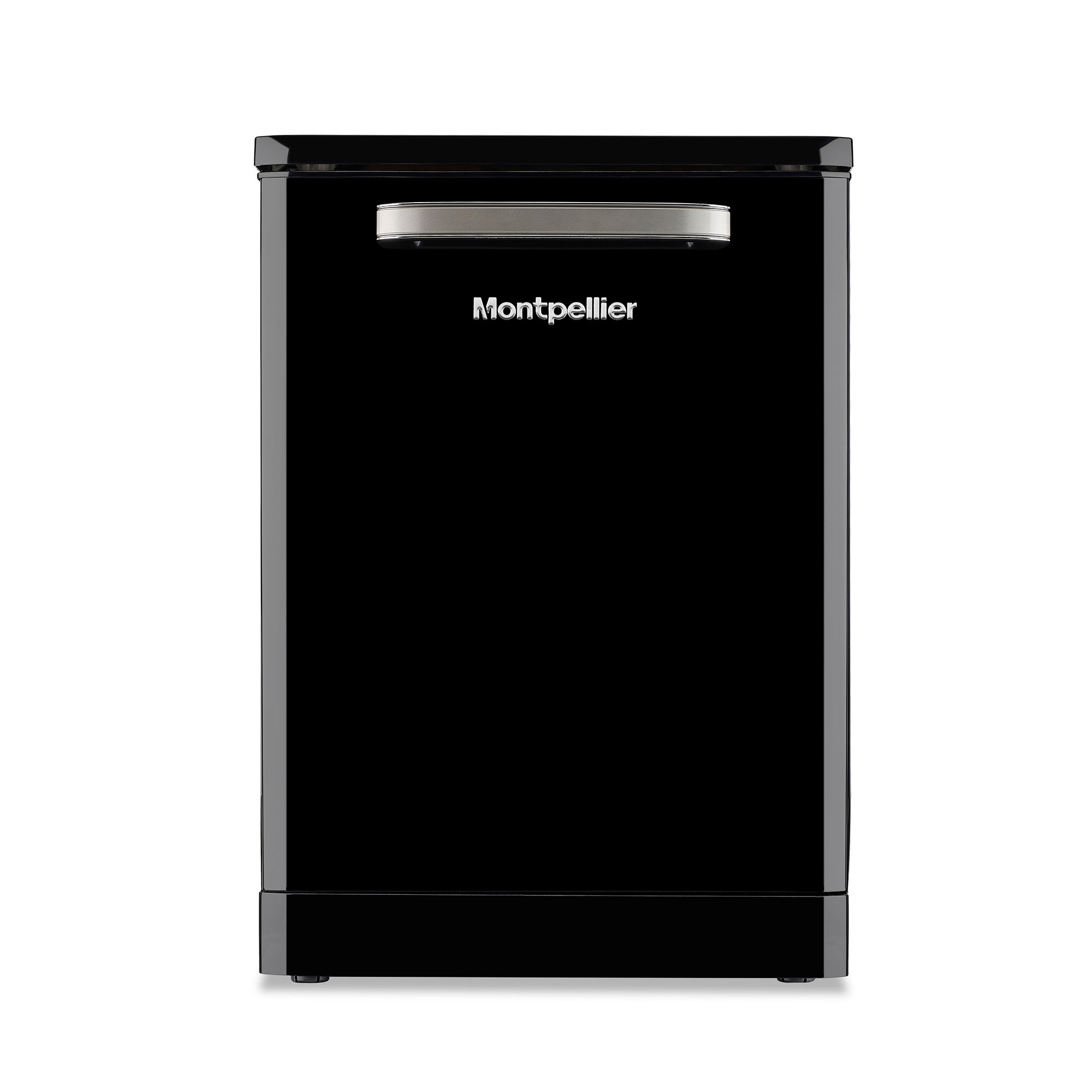 A2B Kitchens Montpellier MAB1353K 60cm Retro Dishwasher in Black