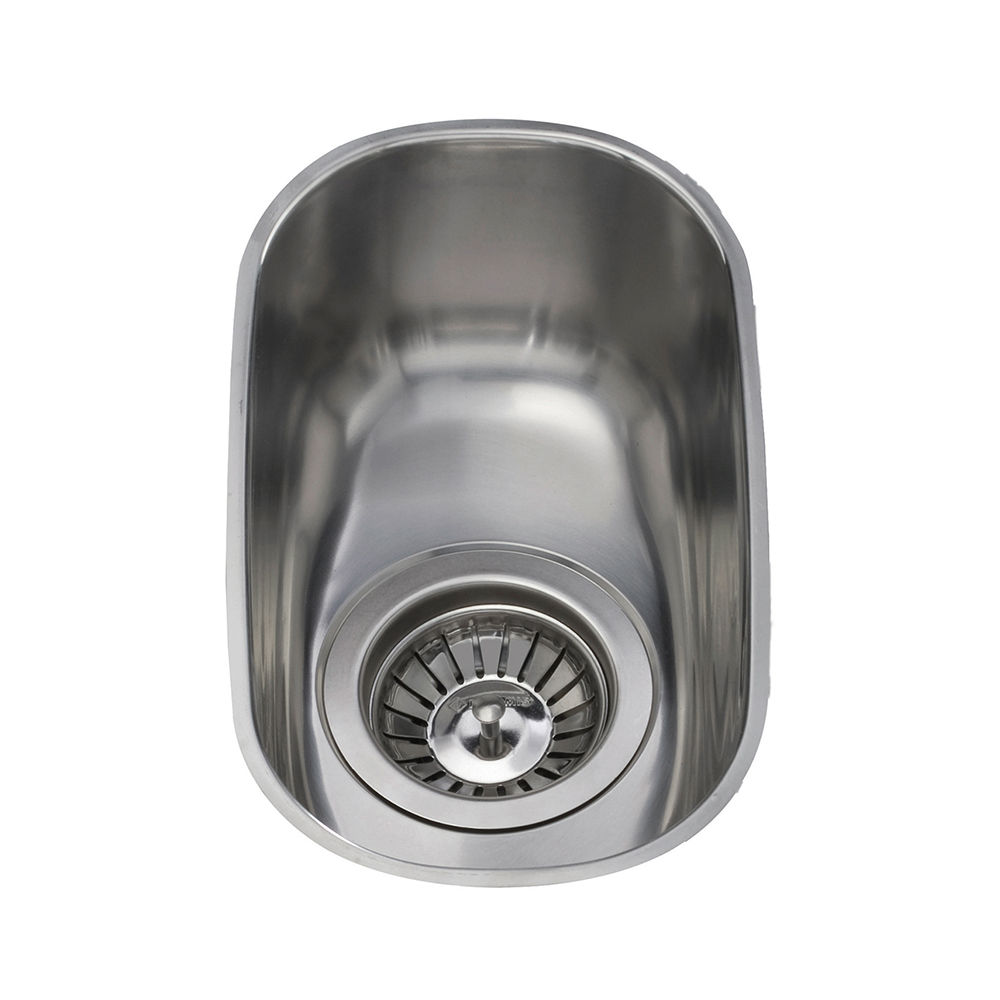 A2B Kitchens CDA KCC21SS Stainless Steel Undermount Half Bowl Sink