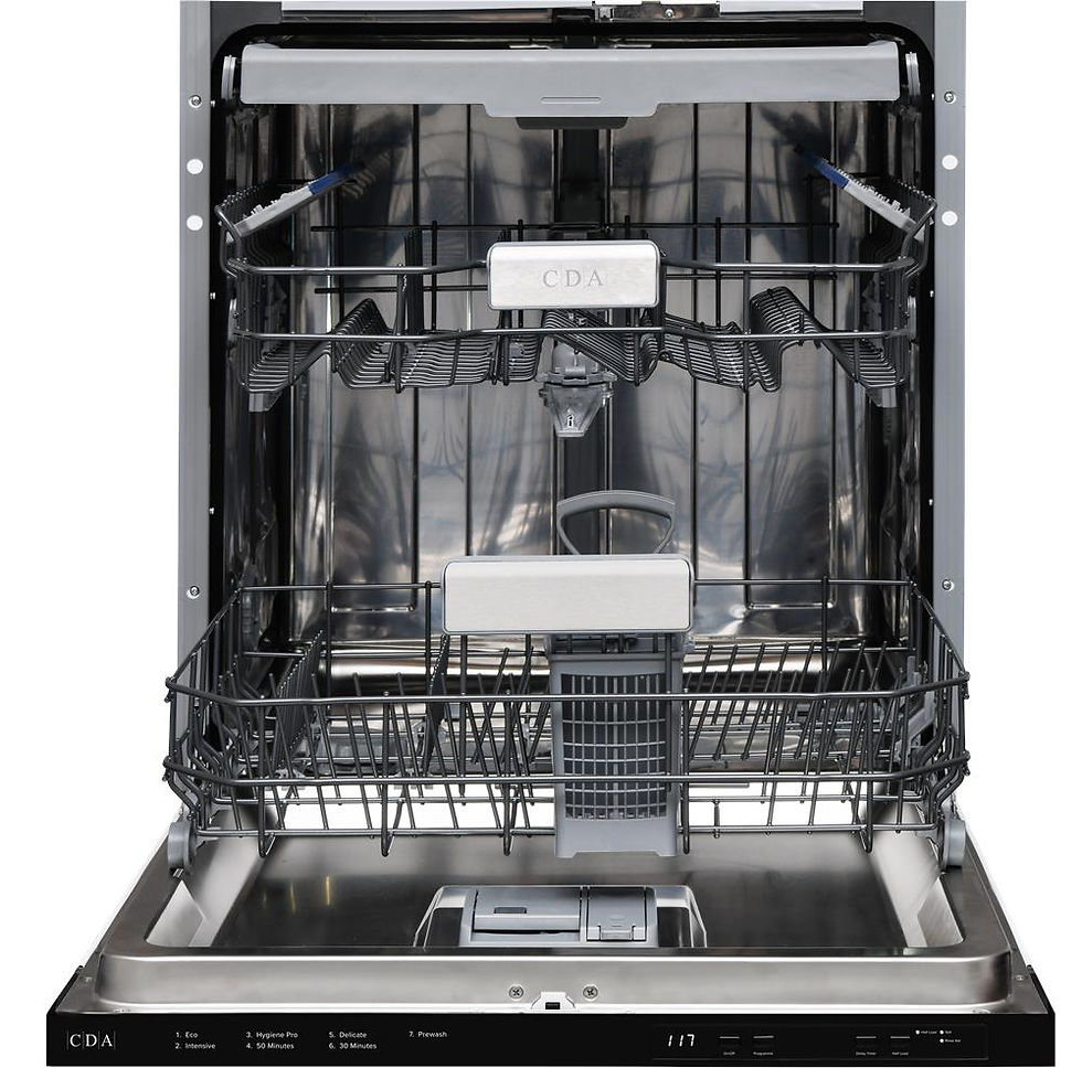 A2B Kitchens CDA CDI6242 60cm Integrated Dishwasher