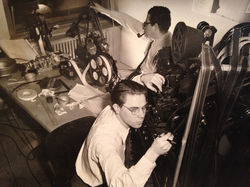 Jean Oser & Peter Smollet in NewYork, circa early-1950's