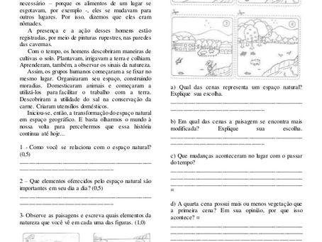 Geografia - Primeiros anos