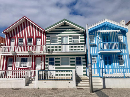 The stunning striped houses of Costa Nova