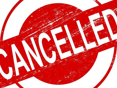 Cancelled!