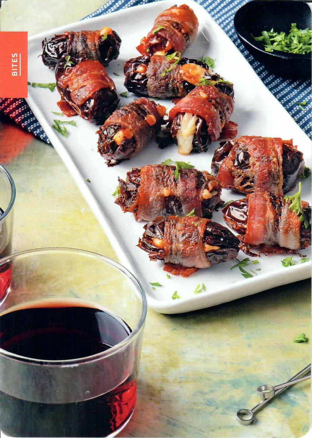 BACCO | Eat. Drink. Celebrate. | The Savory-Sweet Showstopper: Manchego Stuffed Dates