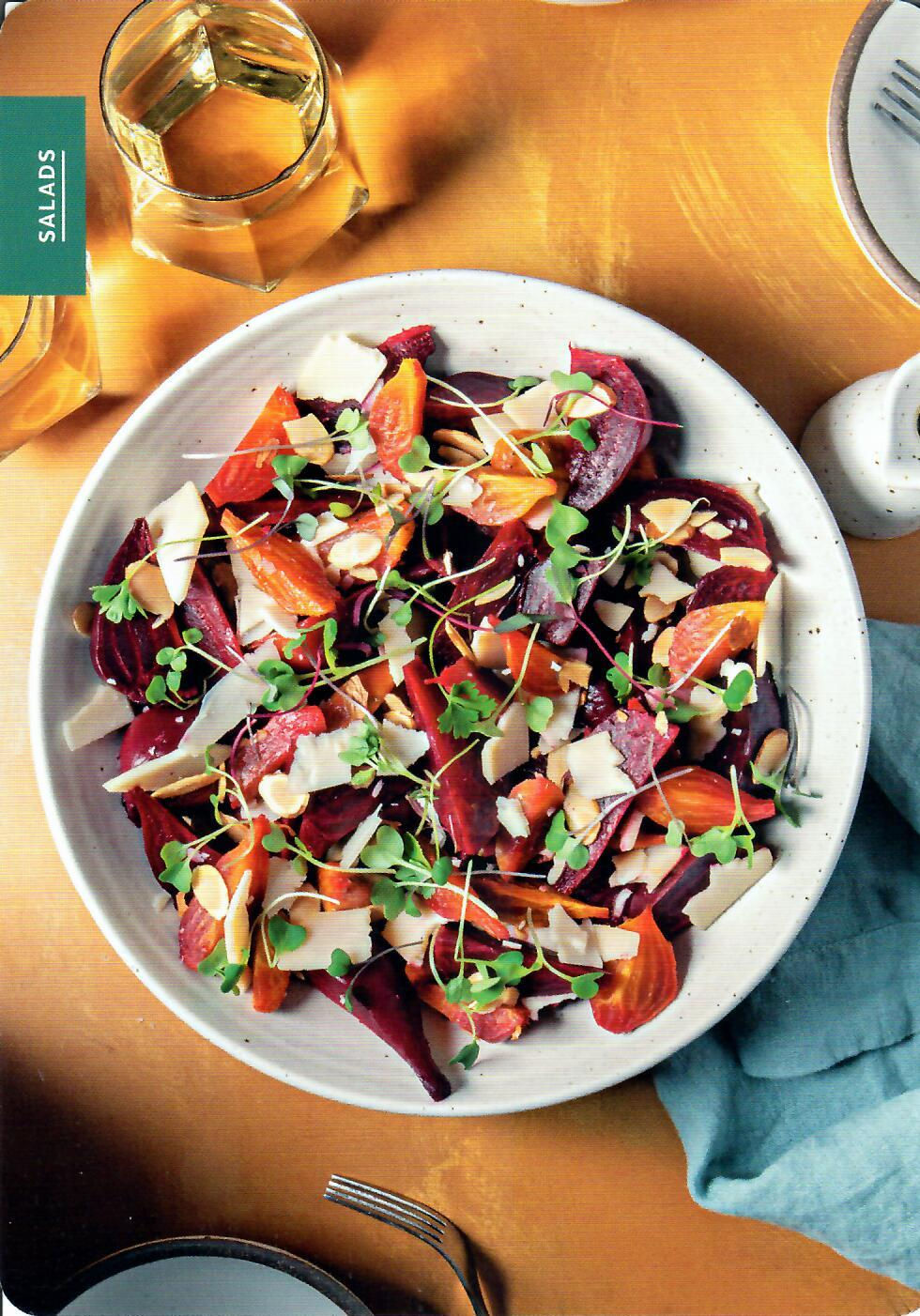 BACCO | Eat. Drink. Celebrate. | Beet, Goat Cheese & Rhône White | Earth & Elegance: Beet Salad, Midnight Moon & White Rhône