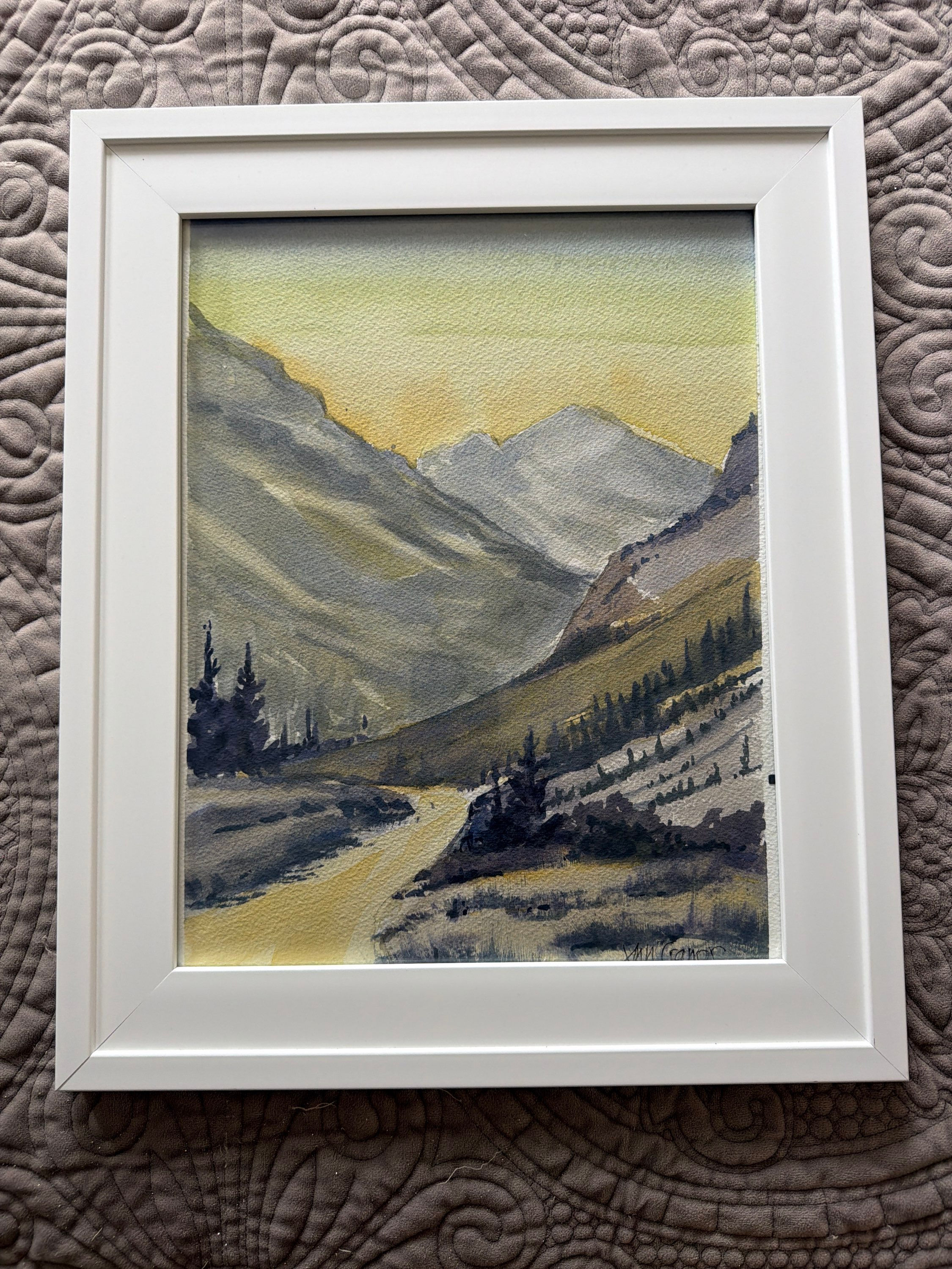 Early Morning Stoney Pass 14 1/2” x 17 1/2”