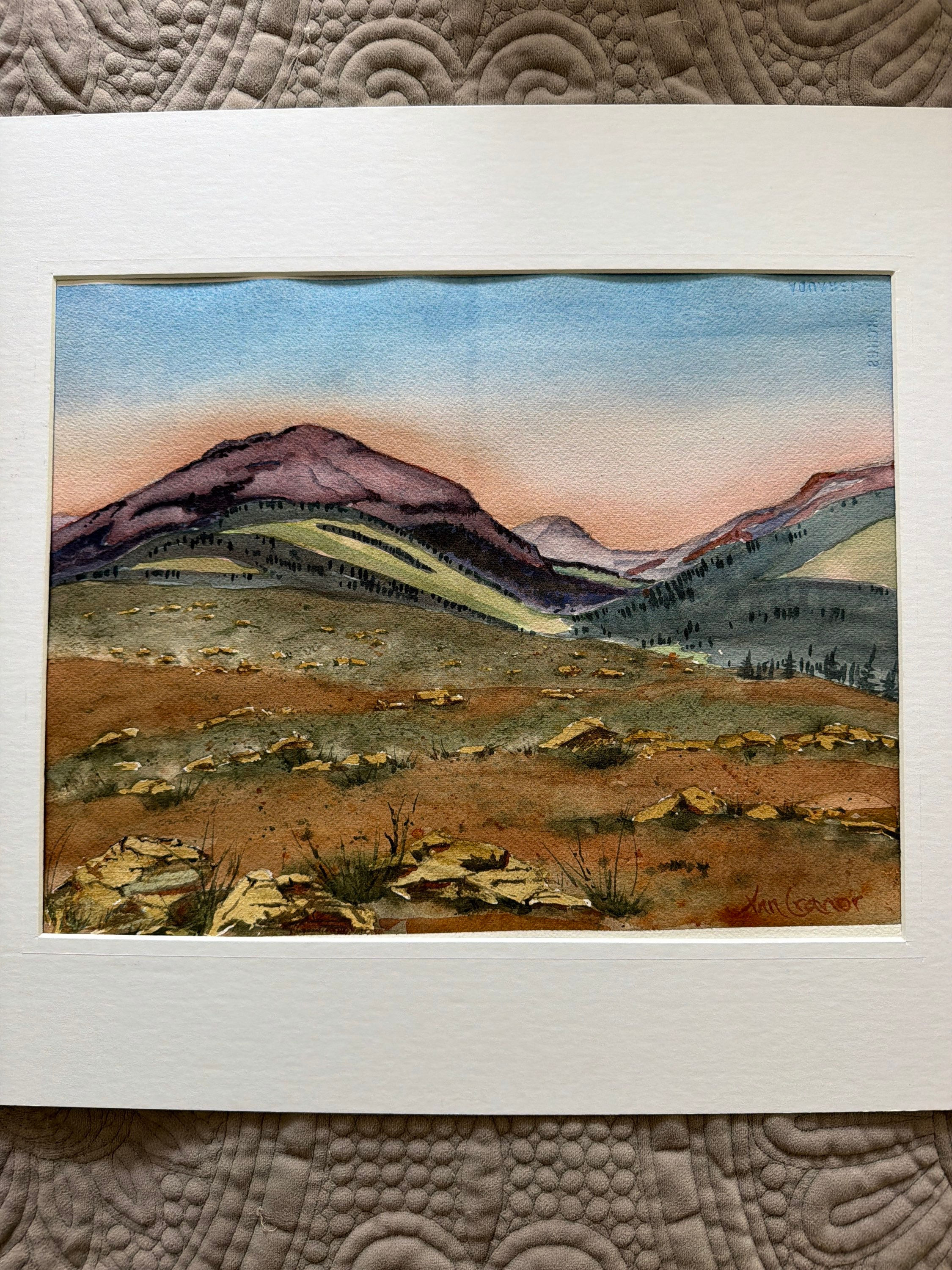 Red Mountain Rocky Terrain 11” x 15”