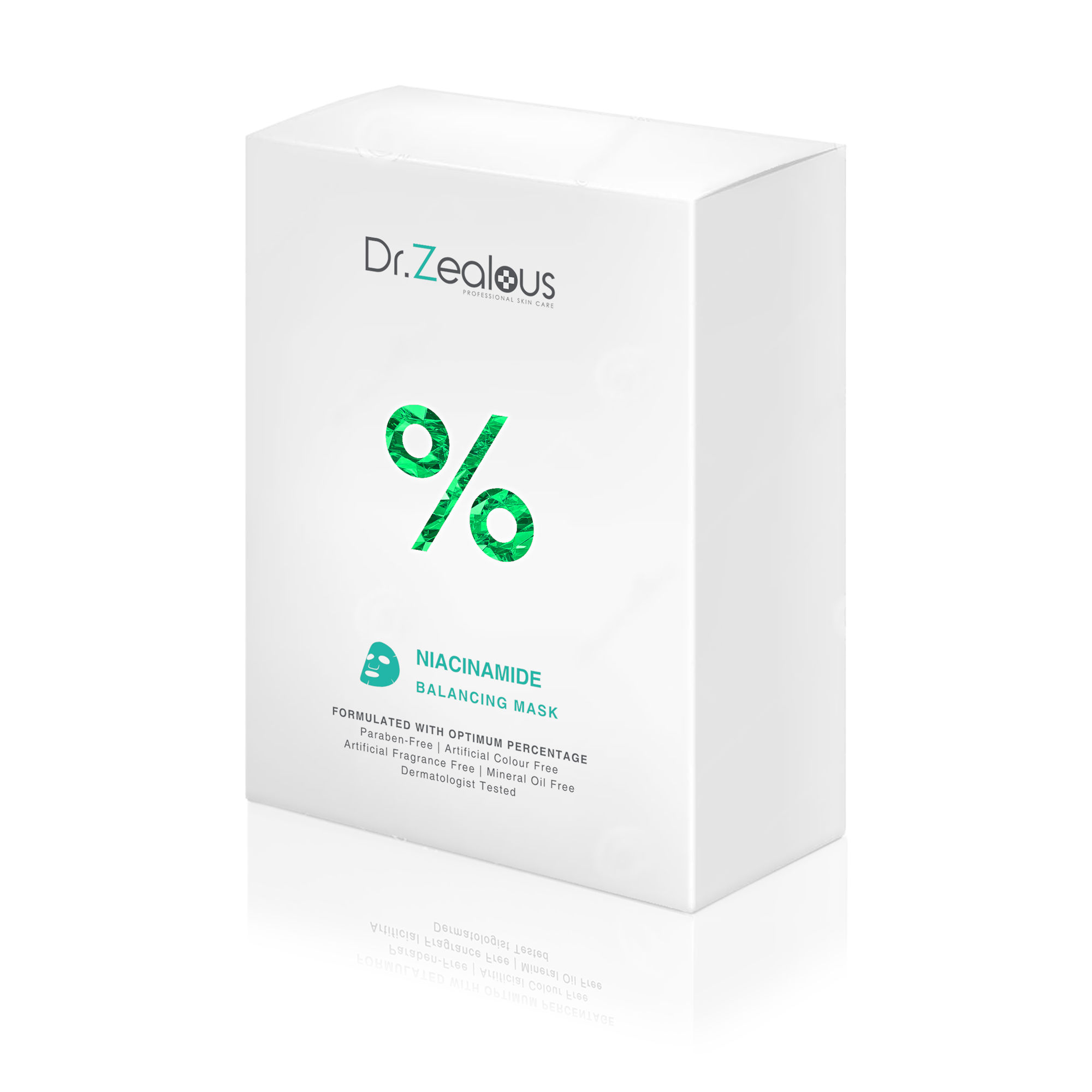 煙酰胺舒敏平衡面膜 (綠%面膜)