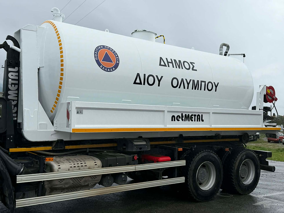 Μικρές και χρήσιμες παρεμβάσεις: Προμήθεια νέας κινητής δεξαμενής & ασφαλτόστρωση δρόμου προς Κοιμητήριο Πλαταμώνα