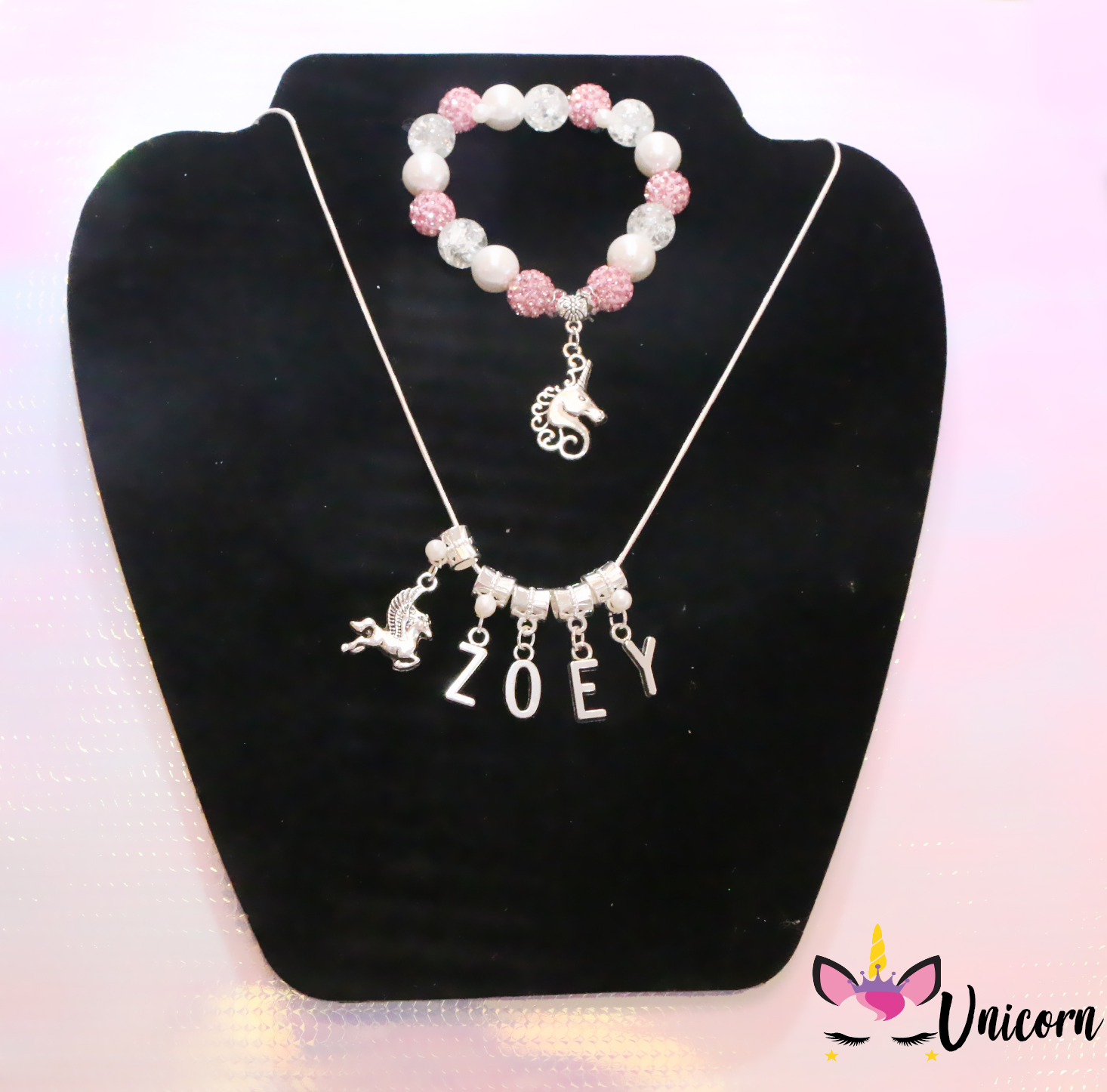 Unicorn Jewelry Set