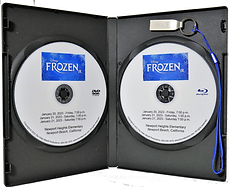 FROZEN DVD INSIDE