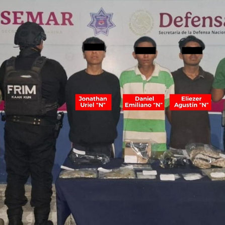 “Cantaron” delincuentes; atoraron a líder y más secuaces dedicados al robo con violencia a turistas