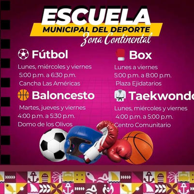Promueve la Escuela Municipal del Deporte activación física 