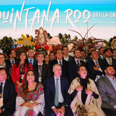 Participa Gobernadora, Josefina Rodríguez y Quirino Ordaz, en inauguración del pabellón de México en FITUR 2026