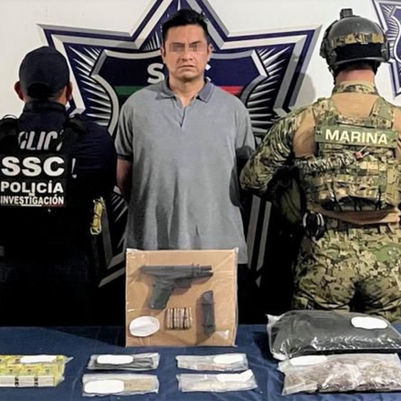 Atrapa la estatal a sujeto armado y con droga; uno más “se les escapó”