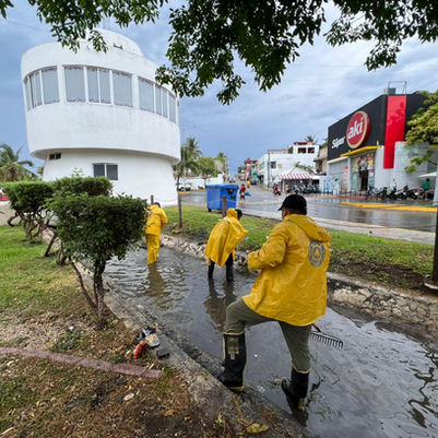 Atiende Protección Civil problemas causadas por lluvias