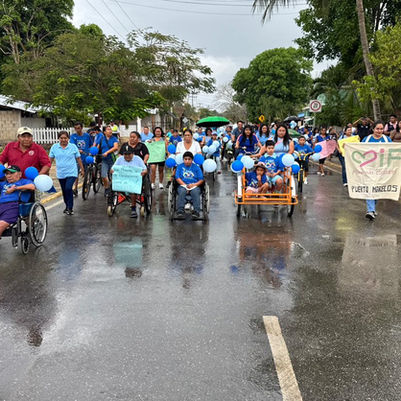 Promueve DIF Municipal en Leona Vicario carrera inclusiva “Unidos sobre Ruedas por el Autismo”