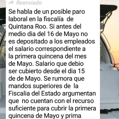 Personal de la Fiscalía General en Quintana Roo, anuncia paro laboral por falta de pago