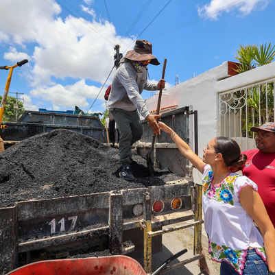 Permanente el programa de bacheo en la ciudad