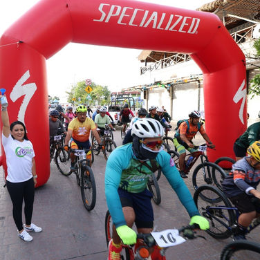 Celebran Aniversario del Municipio con carrera ciclista de 25 kilómetros