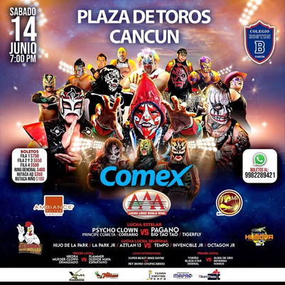 Lucha Libre en la "Plaza de Toros"