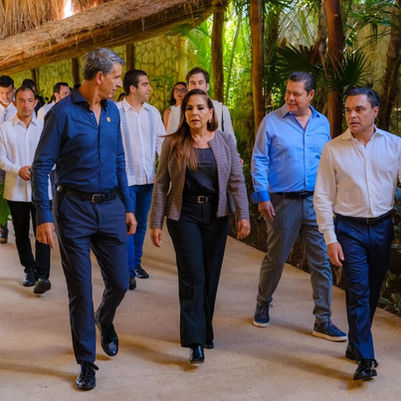 Fortalecen alianza Mara Lezama y sector empresarial; impulsarán empleos e innovación con el Distrito Financiero