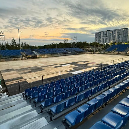 Listo Estadio para el Mundial Socca instalado en Malecón Tajamar