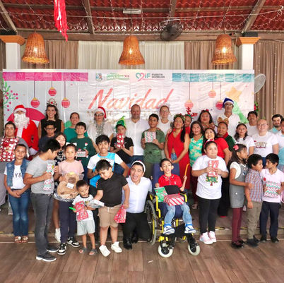Festeja DIF Municipal con Posada Navideña a menores con discapacidad