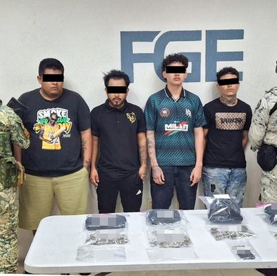 Cateo en dos “tiraderos” de droga deja 6 detenidos por narcomenudeo