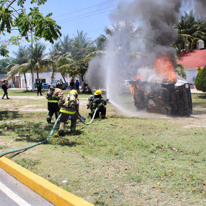 Se combate siniestros y se capacita al personal para salvaguardar vida: Blanca Merari