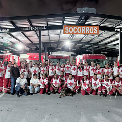 Atiende Cruz Roja Cancún 39 servicios de toda índole de fin de año